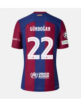 Barcelona Ilkay Gundogan #22 Heimtrikot 2023-24 Kurzarm